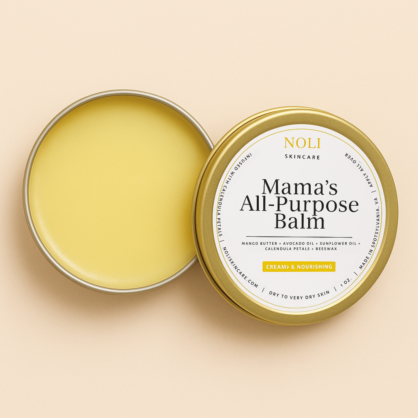 Mama's All-Purpose Balm: Made with Mango Butter and Calendula